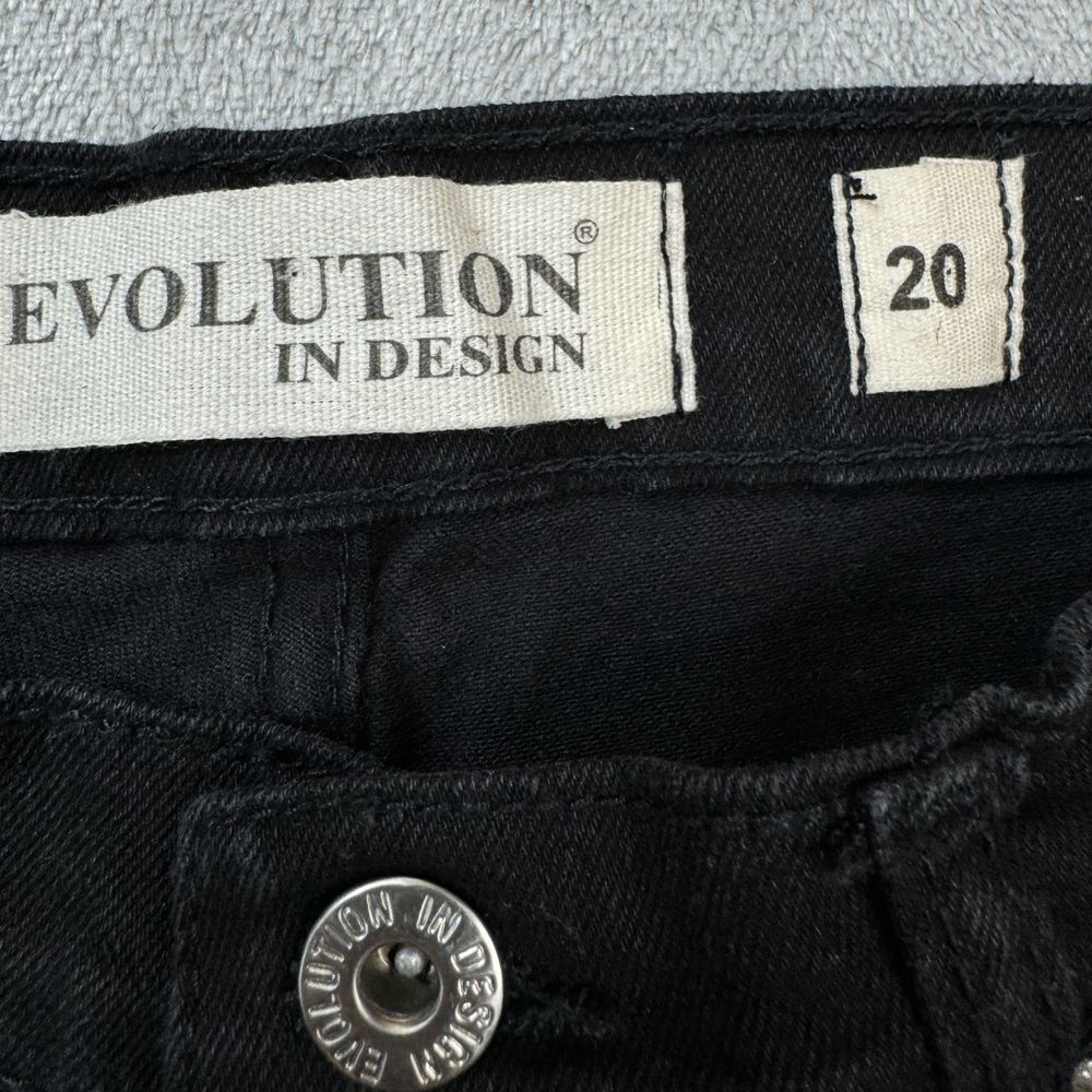 Evolution In Design Jeans Men's Size 28x29 Patchwork Design - Picture 5 of 11